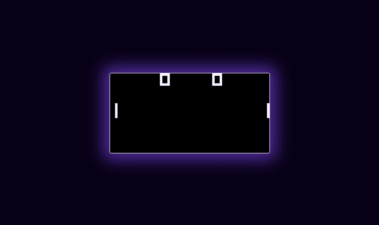 Pong game emulator
